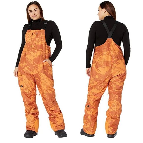 The North Face Women’s Freedom Insulated Bib Size 2X Winter Ski Waterproof Pants - Picture 1 of 14